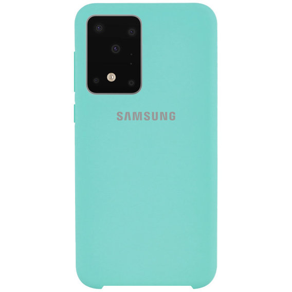 Аксессуар для смартфона Mobile Case Silicone Cover Turquoise for Samsung G988 Galaxy S20 Ultra