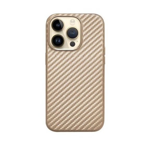 Аксессуар для iPhone K-DOO Mag Noble Collection Carbon Gold for iPhone 14 Pro