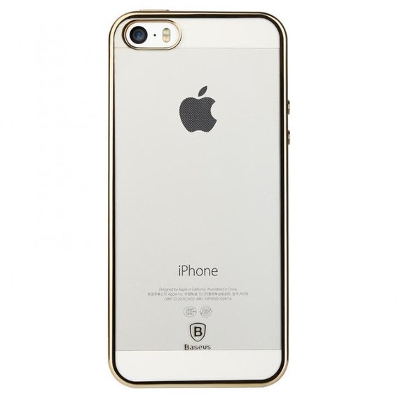 Аксессуар для iPhone Baseus Shining Luxury Gold (ARAPIPHSE-DW0V) for iPhone SE/5S
