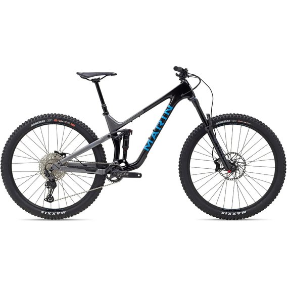 Велосипед Велосипед 29 Marin Alpine Trail Carbon 1 рама - XL 2024 Gloss Black/Blue (SKE-31-56)