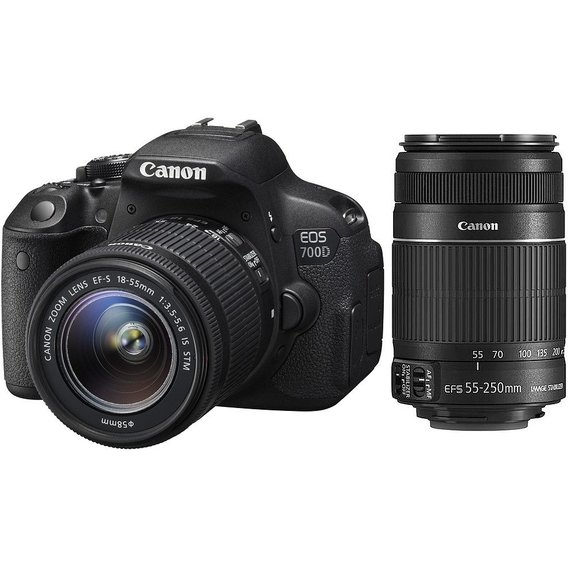 Canon EOS 700D Kit (18-55mm + 55-250mm) EF-S IS STM Официальная гарантия