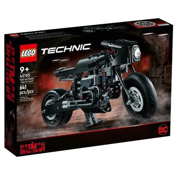 Конструктор LEGO Technic DC Batman Бэтмен: Бэтцикл 641 деталь (42155)