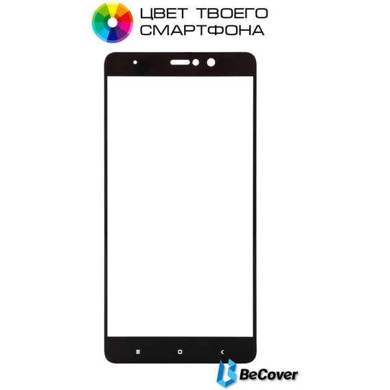 Аксессуар для смартфона BeCover Tempered Glass Black for Xiaomi Mi5S Plus
