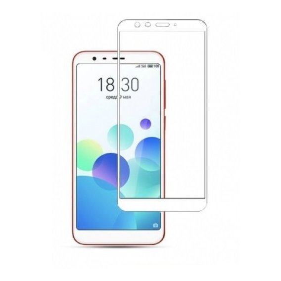 Аксессуар для смартфона Tempered Glass White for Meizu M8C