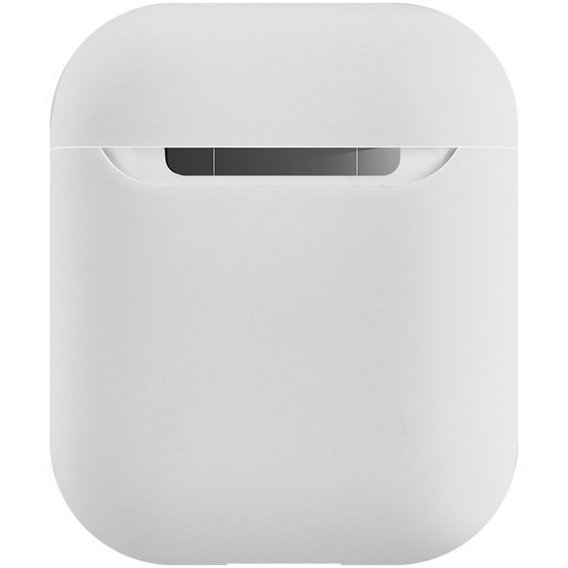 Чехол для наушников COTEetCI Liquid Silicone Case White (CS8135-WH) for Apple AirPods