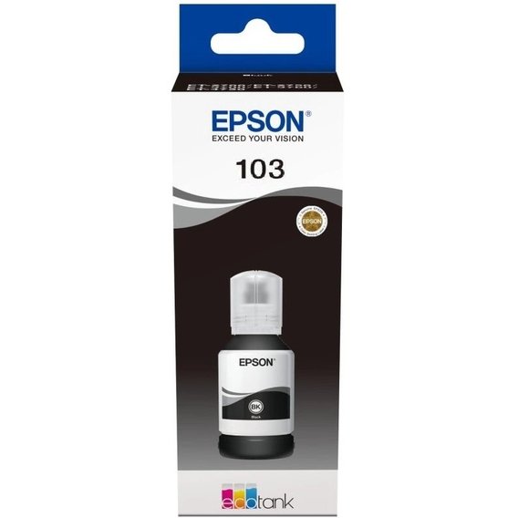 Чернила Epson 103 Black (C13T00S14A)