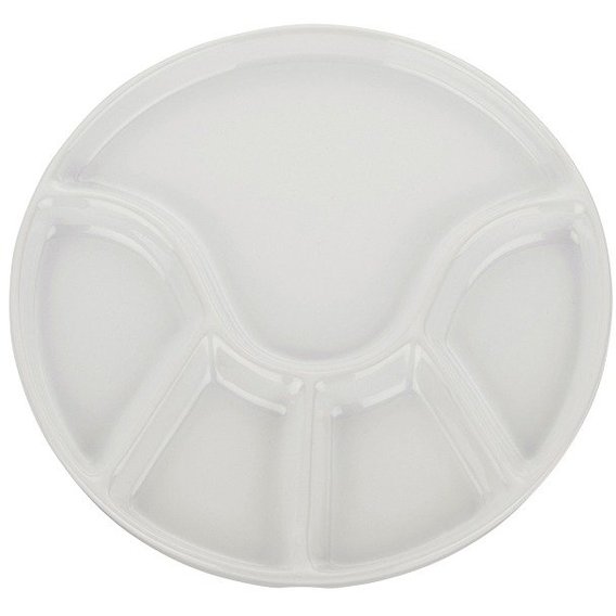 Тарелка Kela Anneli для фондю керамическая Ø21.5х2 см (67403)