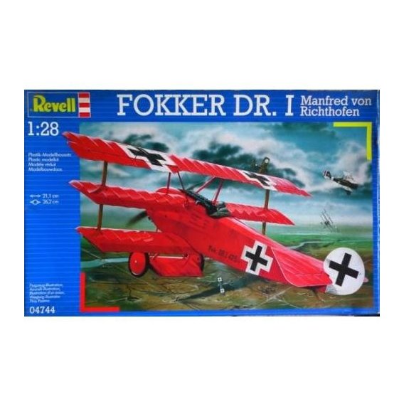 Модель Revell Самолет Fokker Dr.I Richthofen 1:28 (4744)