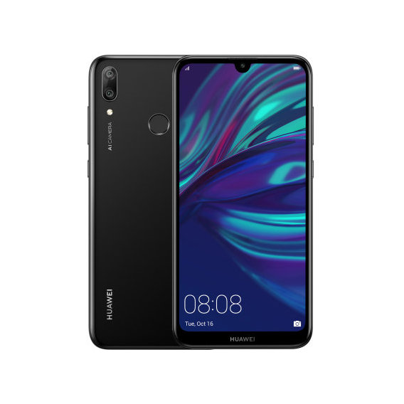 Смартфон Huawei Y7 2019 3/32GB Dual Black (UA UCRF)