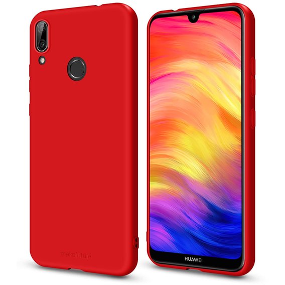 Аксессуар для смартфона MakeFuture Flex Case Red (MCF-XRN7RD) for Xiaomi Redmi Note 7 / Redmi Note 7 Pro