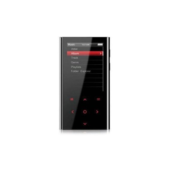MP3- и медиаплеер Ergo Zen Universal 3Gen 8 Gb Black (MP725-8GB Black)