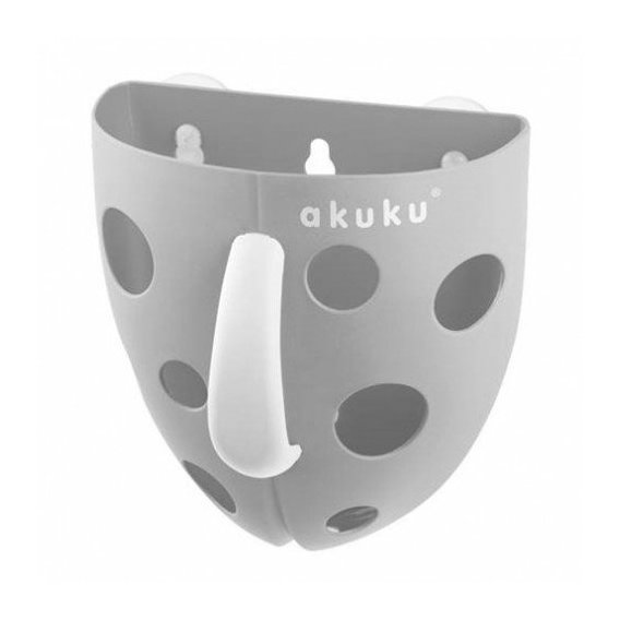 Контейнер для игрушек для купания Akuku серый(A0346)