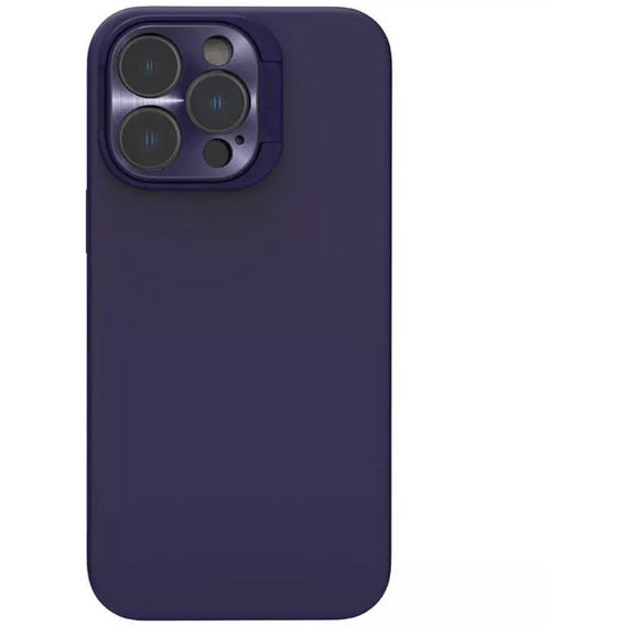 Аксессуар для iPhone Nillkin Silicone LensWing Magnetic Deep Purple for iPhone 14 Pro Max