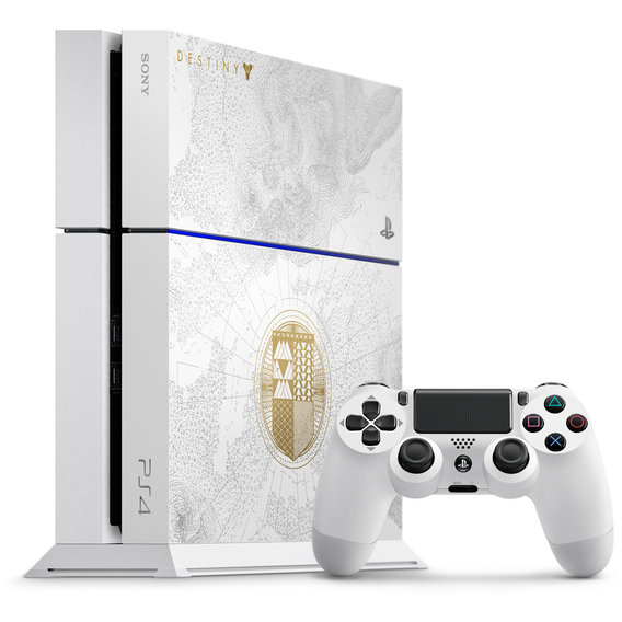 Игровая приставка Sony PlayStation 4 (PS4) 500GB Glacier White (DESTINY THE TAKEN KING LIMITED EDITION BUNDLE)