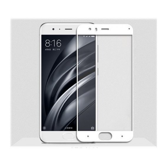 Аксессуар для смартфона Tempered Glass White for Xiaomi Mi6