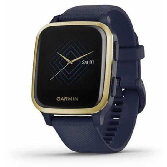 Смарт-часы Garmin Venu SQ Music Edition Captain Blue/Light Gold (010-02426-12)