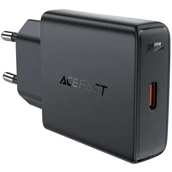 Зарядное устройство Acefast Wall Charger USB-C A65 GaN 20W Black