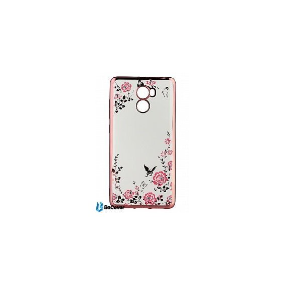 Аксессуар для смартфона BeCover Flowers Series Pink for Xiaomi Redmi 4