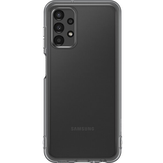 Аксессуар для смартфона Samsung Soft Clear Cover Black (EF-QA135TBEGRU) for Samsung A135 Galaxy A13