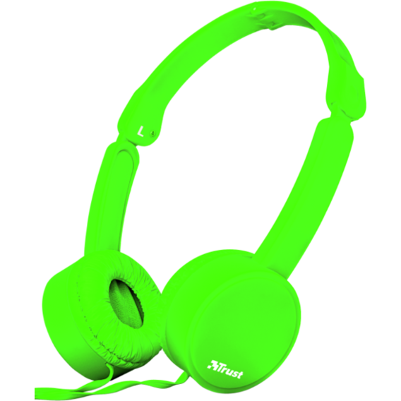 Наушники Trust Nano Foldable Headphones Green