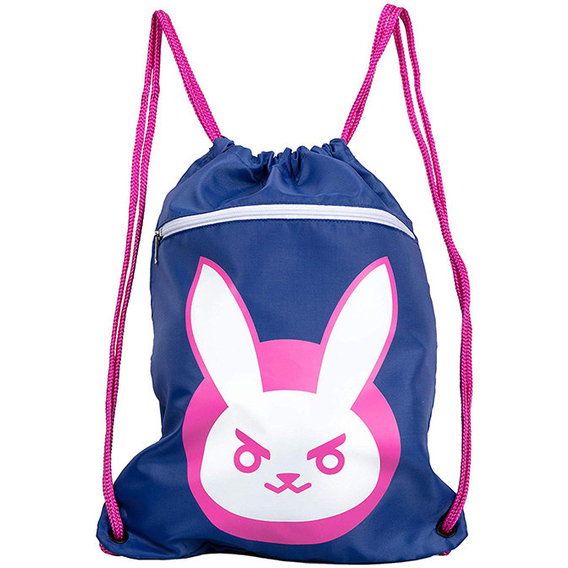 Рюкзак Overwatch D.Va Bunny Cinch Bag-15” x 18.25"-Blue