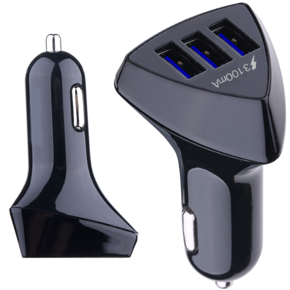 Зарядное устройство XOKO USB Car Charger 3xUSB 4.2A Black (CC-300-BK)