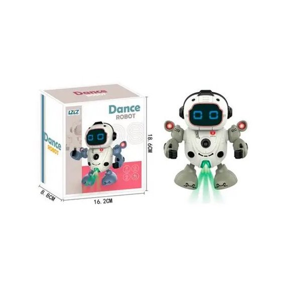 Робот Toys на батарейках со световыми и звуковыми эффектами (610-1)