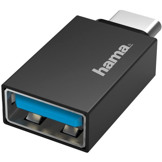 Адаптер HAMA Adapter USB-C to USB 3.2 Black (00200311)