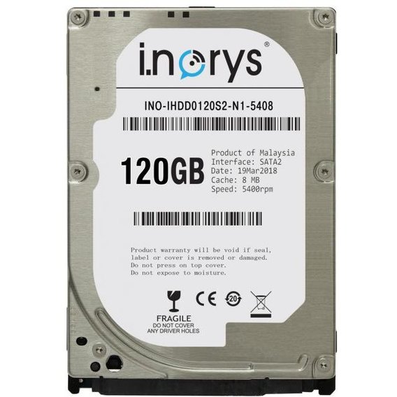 Внутренний жесткий диск i.norys 120GB (INO-IHDD0120S2-N1-5408)
