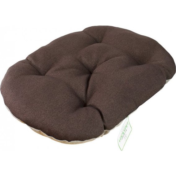 Лежак-подушка Lucky Pet №2 Морфей для собак коричневий 50х70 см (215341)