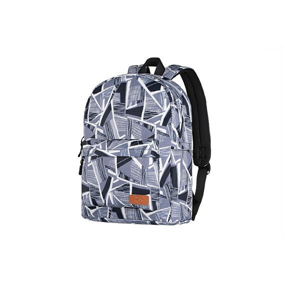 Сумка для ноутбуков 2E Bags&Cases 13" TeensPack Absrtraction Backpack Grey (2E-BPT6114GA)
