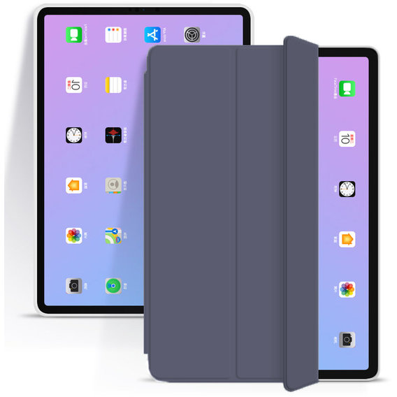Аксессуар для iPad BeCover Case Book Soft TPU Tri Fold Purple (706725) for iPad mini 6 2021