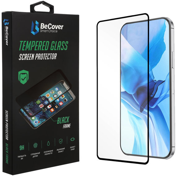 Аксессуар для смартфона BeCover Tempered Glass Black for Samsung A525 Galaxy A52/A528 Galaxy A52s 5G (706016)