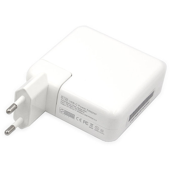 Зарядное устройство PowerPlant APPLE 220V, 20V 61W (USB Type-C) (AP61HCUSB)