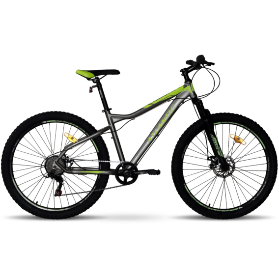 Велосипед Велосипед Atlantic 2023' 27.5"x2.80" Rubicon NX A1NXP-2743-GL M/17"/43см (2459) grey/lime