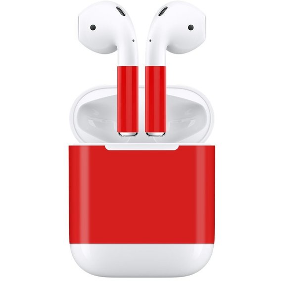 Наклейки AhaStyle Sticker PodColors T28 (AHA-01130-RED) for AirPods
