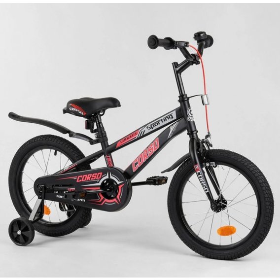 Велосипед CORSO R-16119 (черно-оранжевый)