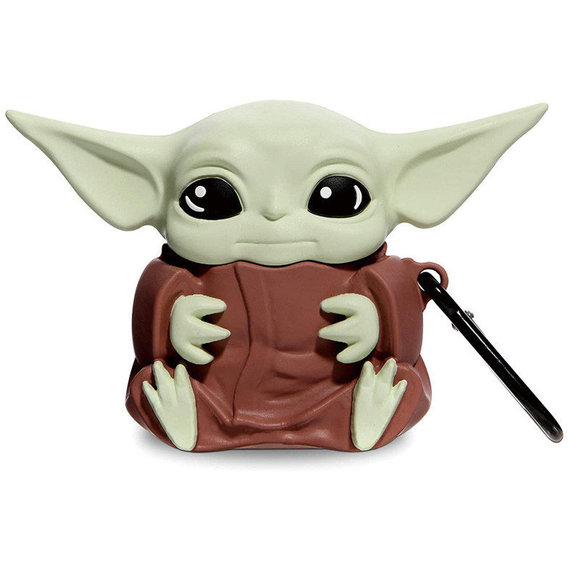 Чехол для наушников TPU Case Star Wars Force Baby Yoda for Apple AirPods
