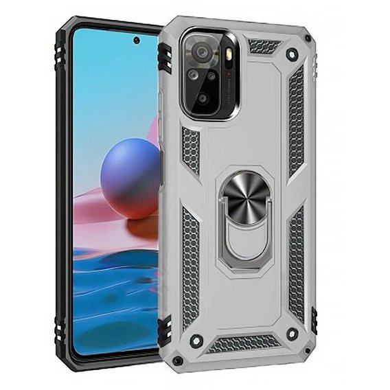 Аксессуар для смартфона BeCover Military Silver for Xiaomi Redmi Note 10 / Note 10s (706131)