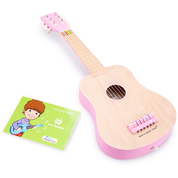 Гитара New Classic Toys Де Люкс классическая розовая (10302)