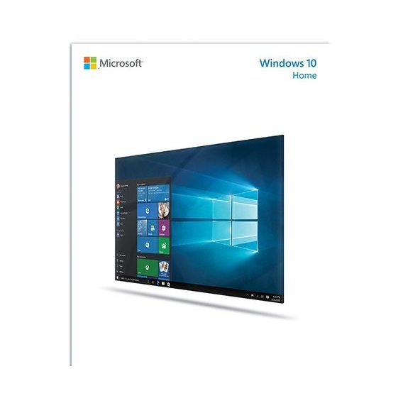 Microsoft Windows 10 Home Retail 32/64-bit All Languages 1pk Online Download NR (KW9-00265)