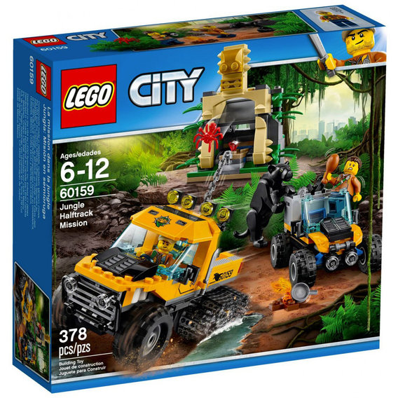 Конструктор LEGO City Миссия Исследование джунглей (60159)