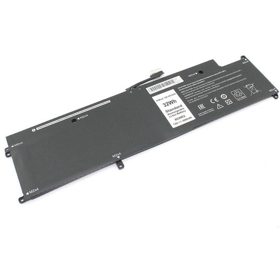 Батарея для ноутбука Dell WY7CG Latitude 13 7370 7.6V Black 4200mAh OEM (087649)