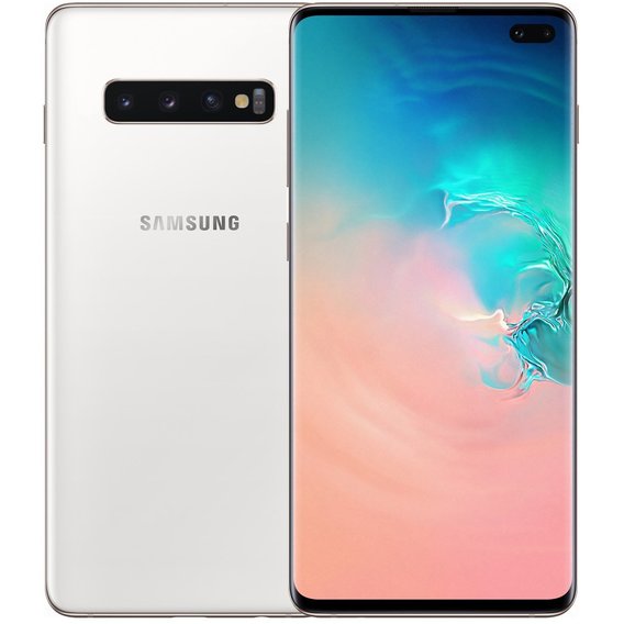 Смартфон Samsung Galaxy S10+ 8/128GB Dual Ceramic White G975 (UA UCRF)