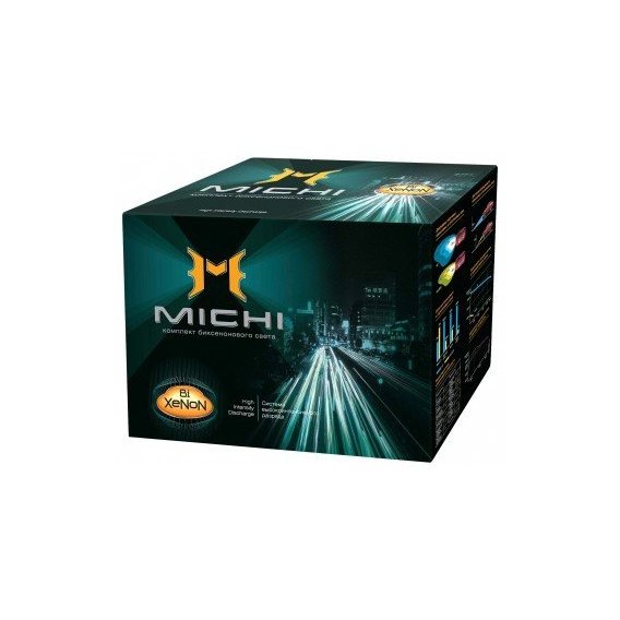 Комплект біксенона Michi H4 6000K 35W Bixenon