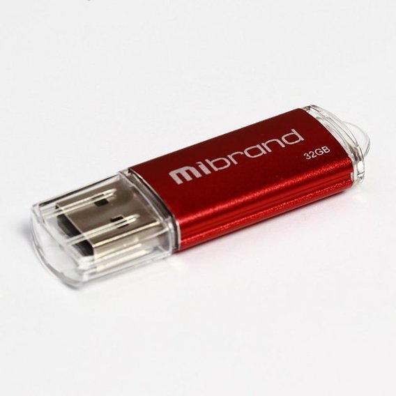 USB-флешка Mibrand 32GB Cougar Red USB 2.0 (MI2.0/CU32P1R)