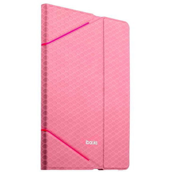 Аксессуар для iPad iBacks VV Structure Leather Case Fish Scale Pink for iPad Air 2