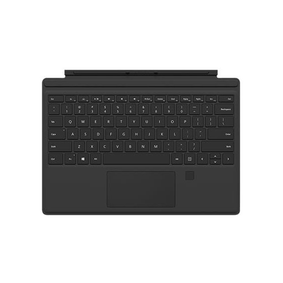 Аксессуар для планшетных ПК Microsoft Surface PRO Type Cover Black with Fingerprint ID (GKG-00001)