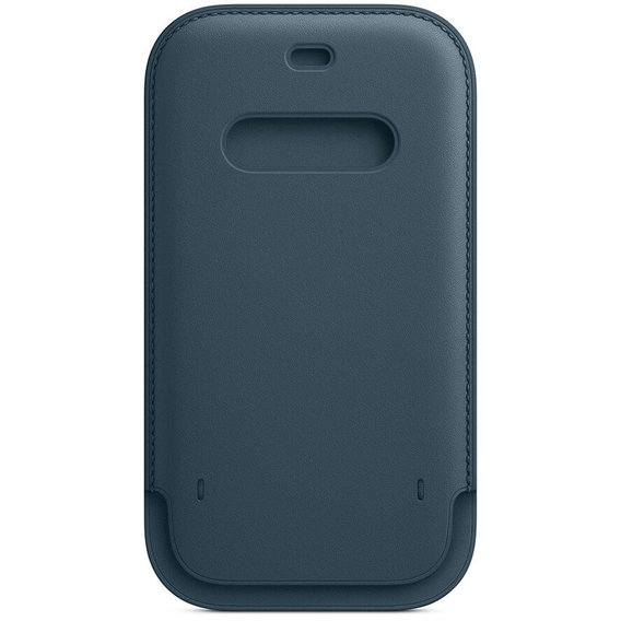 Аксессуар для iPhone Apple Leather Sleeve Case Baltic Blue (MHMQ3) for iPhone 12 mini