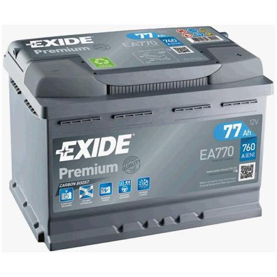 Exide Premium 6СТ-77 Євро (EA770)
